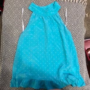 NWOT XS Lilly Pulitzer silk ruffle halter top